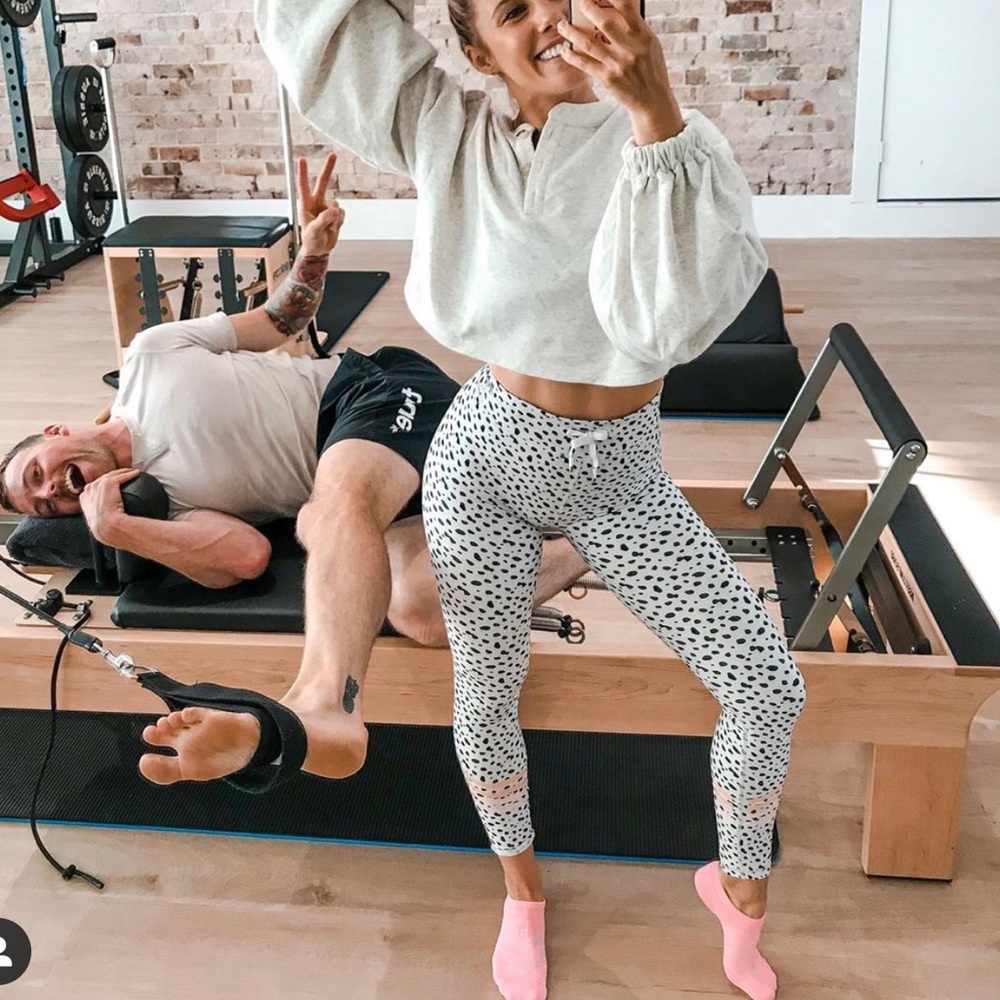 Sarah's Day White Fox Boutique leggings!
